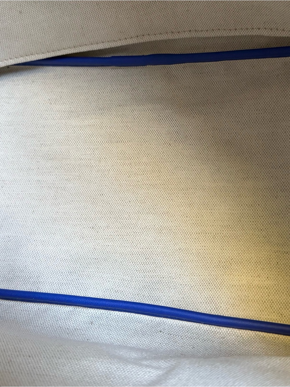 Moreau Paris St Tropez MM Tote Bag in Deep Blue - Picture 8 of 11